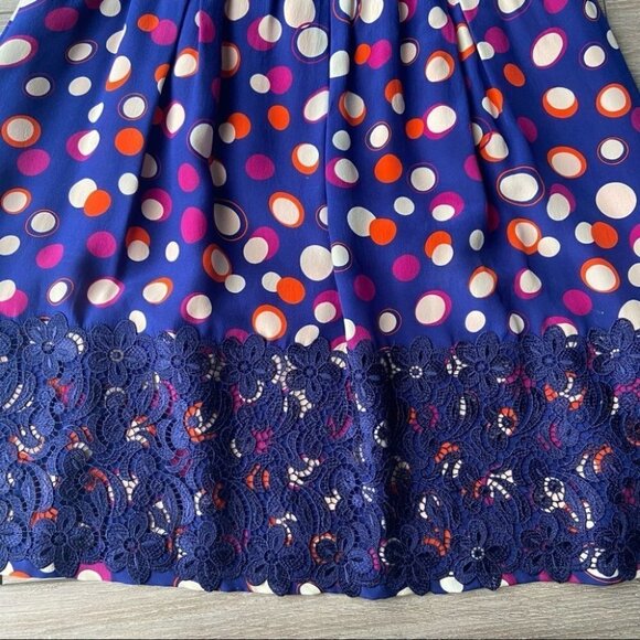 Anthropologie Moulinette Soeurs Silk Sleeveless  Lace Dress - Picture 10 of 16